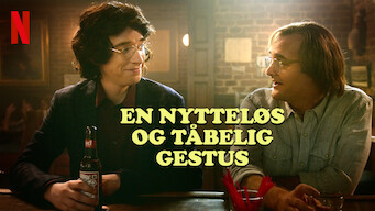 En nytteløs og tåbelig gestus (2018)